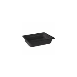 Bac mélamine noir GN 1/1 H. 4 cm