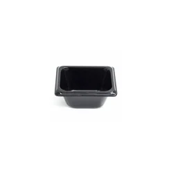 Bac mélamine noir 17,6 x 16,2 x 6,5 cm