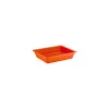 Bac mélamine orange GN 1/2 H. 6,5 cm