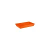 Bac mélamine orange GN 1/1 H. 6,5 cm