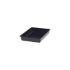 Bac mélamine Vestah noir GN 1/2 H. 6,5 cm