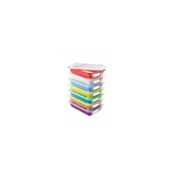 Bac plat temoin 3 L avec couvercle PEHD - par 7