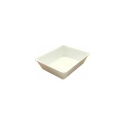 Bac plexi GN 1/2 blanc H. 8 cm 32,5 x 26,5 cm