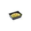Bac plexi GN 1/2 noir H. 8 cm 26,5 x 32,5 cm