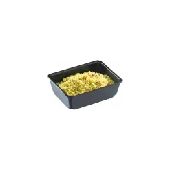 Bac plexi GN 1/2 noir H. 8 cm 26,5 x 32,5 cm