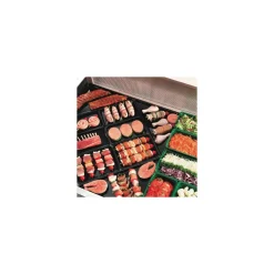 Bac plexi GN 1/5 noir H. 8 cm 26,5 x 20 cm
