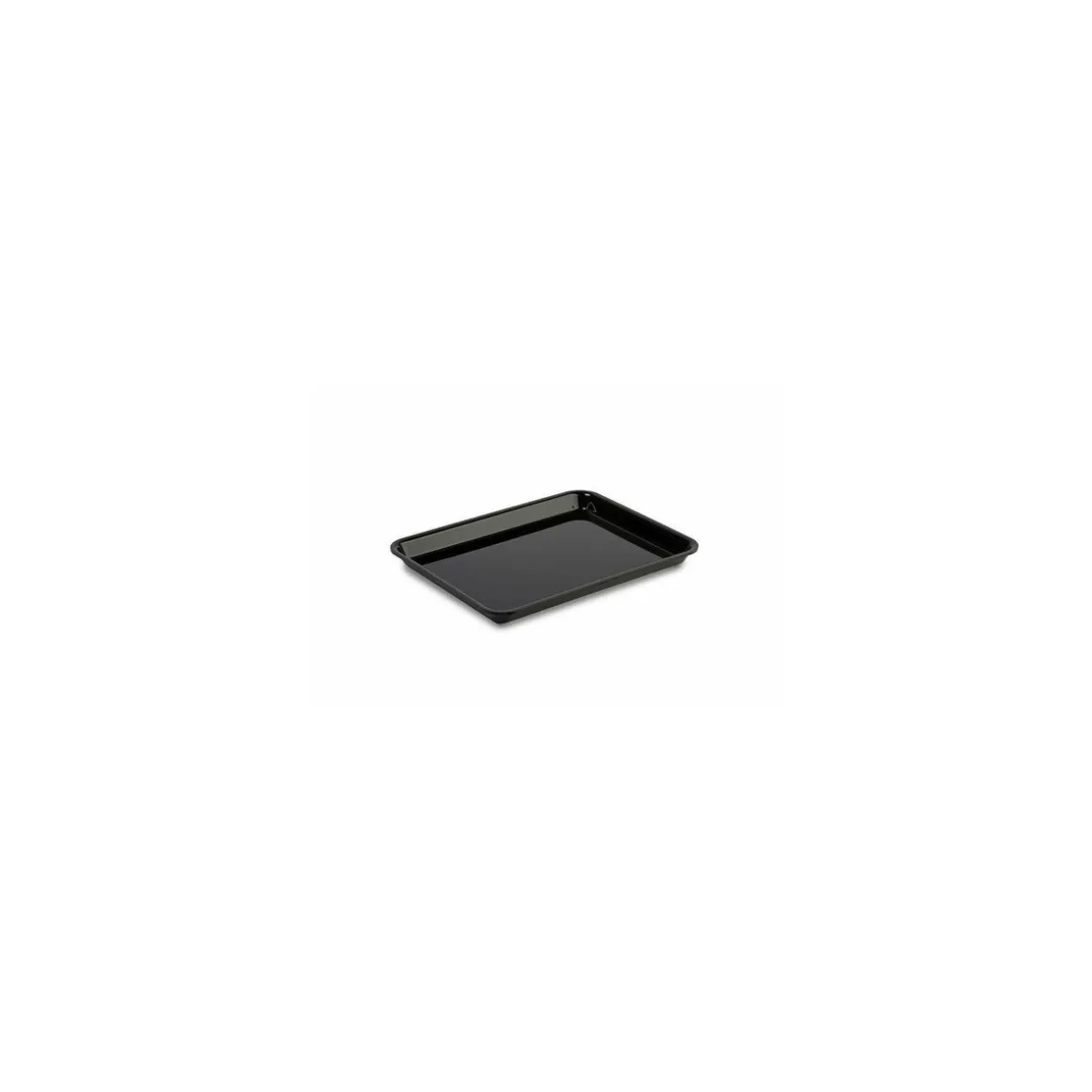 Bac plexi GN 1/5 noir H. 8 cm 26,5 x 20 cm