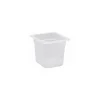 Bac polypropylène GN 1/6 profondeur 15 cm