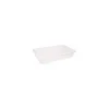 Bac rectangulaire plat PEHD blanc 10 L