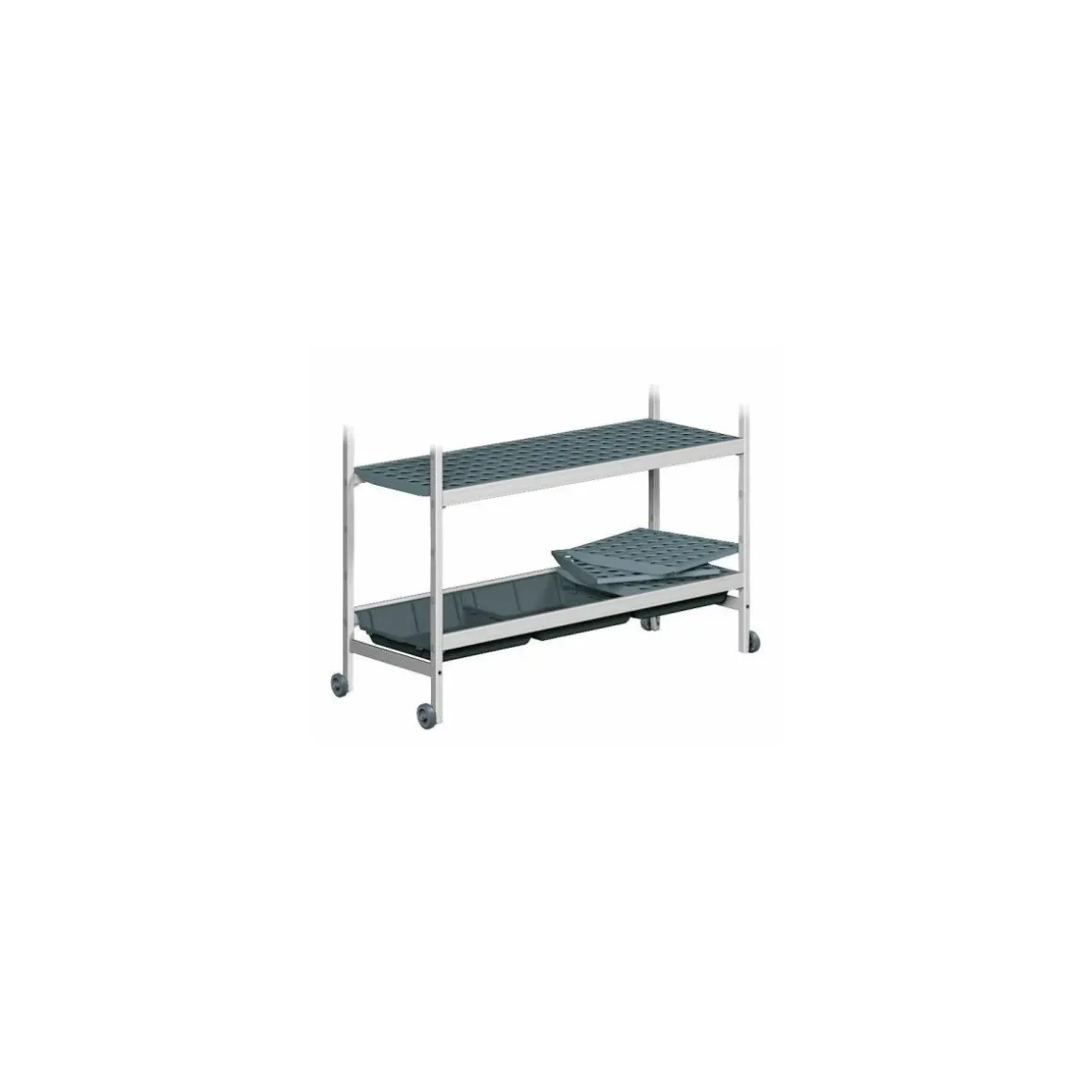 Bac rétention pour rayonnage Fermostock 6611 - 30 x 46 cm