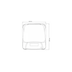 Balance de table Valor 2000 inox étanche 6 kg / 1 g