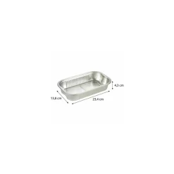 Barquette aluminium lisse Ready2Cook 964 ml - par 160