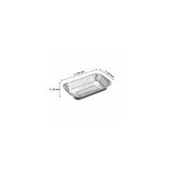 Barquette aluminium 600 ml - par 100