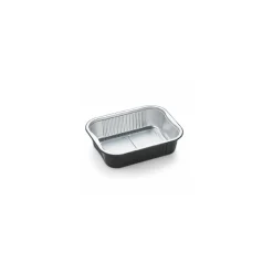 Barquette aluminium noir lisse Ready2Cook 750 ml - par 110
