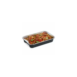 Barquette aluminium noir lisse Ready2Cook 1896 ml - par 100