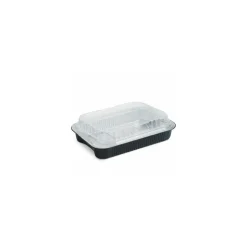 Barquette aluminium noir lisse Ready2Cook 1896 ml - par 100