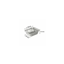 Barquette aluminium operculable 435 ml BO500 - par 100