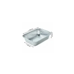Barquette aluminium operculable 1850 ml - par 100