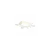 Barquette bagasse avec buvard 27 x 17,5 x 4 cm - par 200