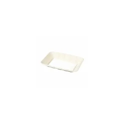 Barquette bagasse avec buvard 21,8 x 13,5 x 4 cm - par 300