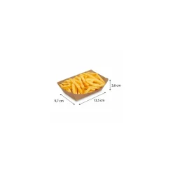 Barquette bateau carton kraft 20 cl - par 250