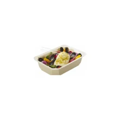 Barquette carton scellable décor nature 50 cl - par 60