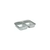 Barquette 2 compartiments rabattable 77,5 cl - par 100