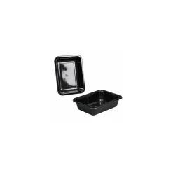 Barquette CPET scellable noir 65 cl - par 500