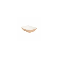 Barquette kraft brun sans couvercle 1200 ml - par 100