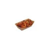 Barquette kraft brun sans couvercle pour hot dog 730 ml - par 1000
