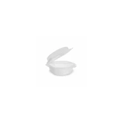 Barquette plastique Alphatop 125 ml micro-ondable avec couvercle - par 50
