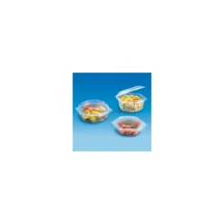 Barquette plastique Alphatop 1000 ml micro-ondable avec couvercle - par 50