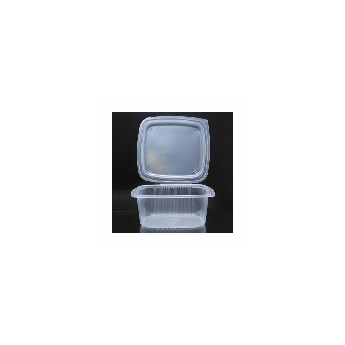 Barquette plastique avec couvercle Ondipack 1500 ml - par 300