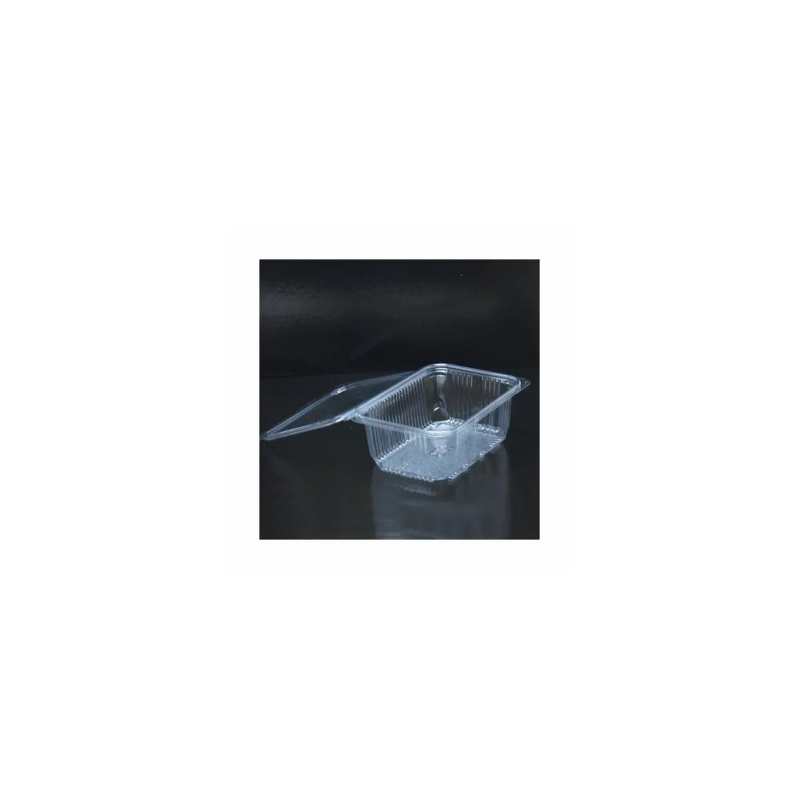 Barquette plastique avec couvercle Optipack 1000 ml - par 400