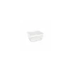Barquette plastique micro-ondable 450 ml avec couvercle - par 200