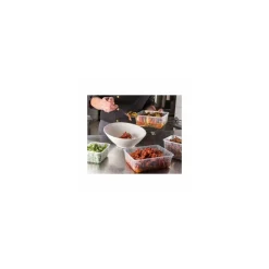 Barquette plastique micro-ondable 1100 ml avec couvercle - par 100
