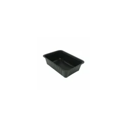 Barquette plastique noire scellable Alphacel 1000 ml - par 100