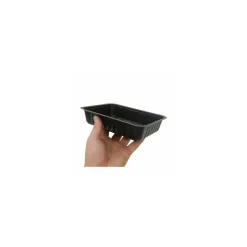 Barquette plastique noire scellable 750 ml - par 100