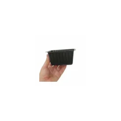 Barquette plastique noire scellable 500 ml - par 100
