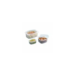 Barquette plastique transparente avec couvercle Pack Chaleur 250 ml - par 250