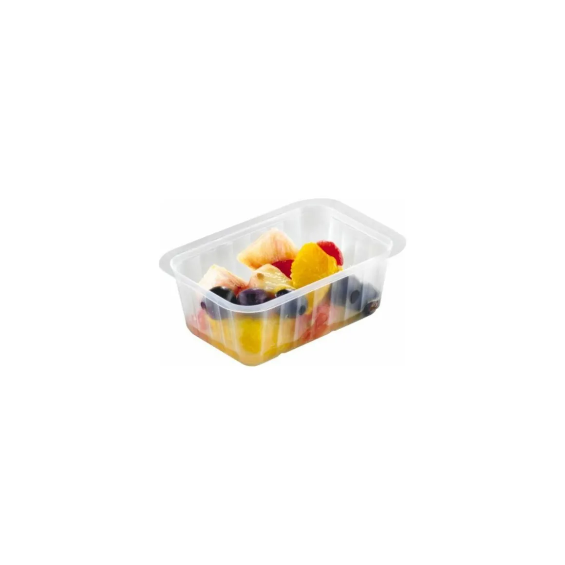 Barquette plastique transparente scellable Alphacel 375 ml - par 100