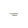 Barquette rectangle bagasse 650 ml - par 125