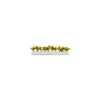 Barrette blanche fleurs de tournesol 25 cm - par 12