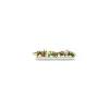 Barrette blanche fleurs passion et marguerites 25 cm - par 12
