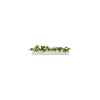 Barrette blanche lierre vert 25 cm - par 12