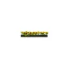 Barrette noire fleurs de tournesol 25 cm - par 12