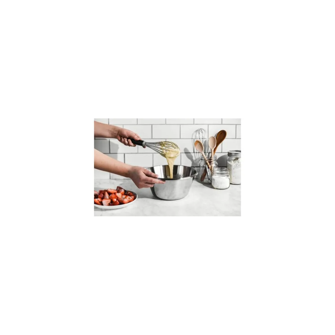 Bassine pâtissière inox fond plat ø 24 cm