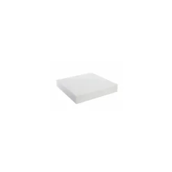 Billot blanc PEHD 120 x 60 x 10 cm