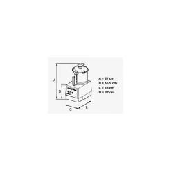 Blixer 7 Vitesse Variable 230V monophasé