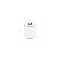 Bobine thermique continu 5,7 x 4,6 x 1,2 cm - par 50